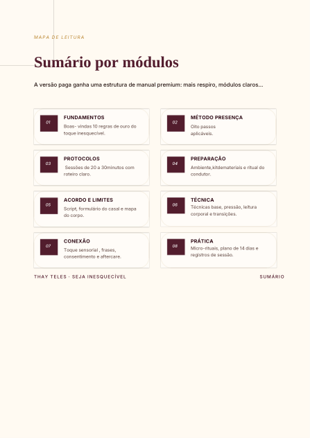 Prévia do sumário do e-book premium